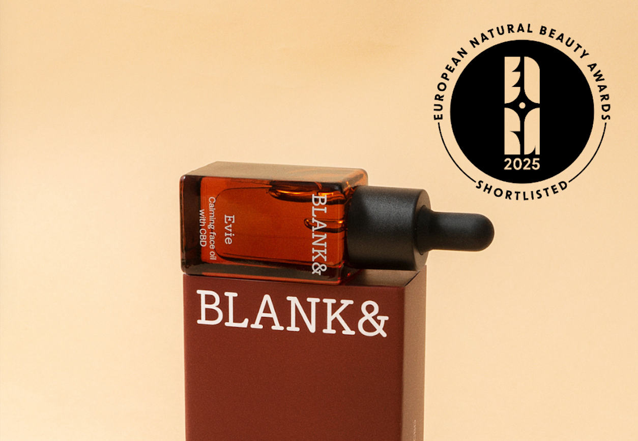 Blank& Shortlisted for the European Natural Beauty Awards