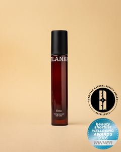 Blank& Etna with primary packaging and awards